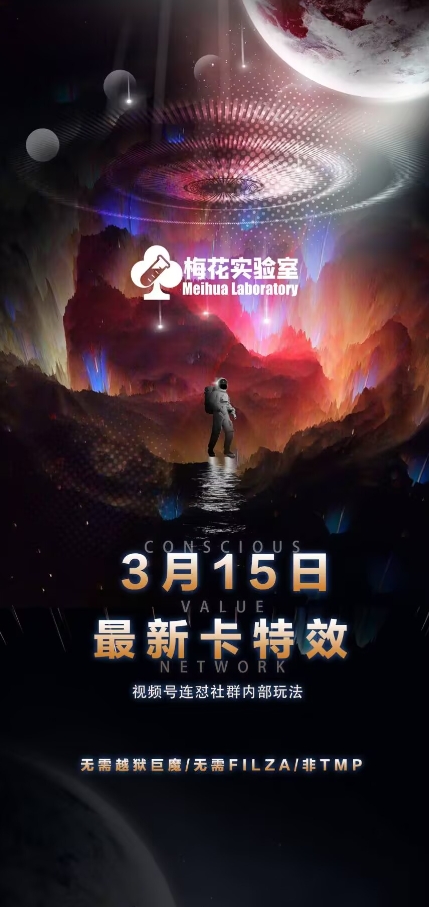 梅花实验室视频号连怼玩法-3月15日最新卡特效技术(无需越狱、巨魔、tmp)-南友云赚