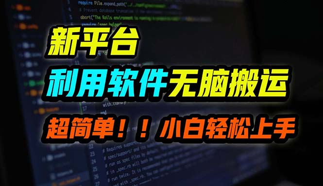 B站平台用软件无脑搬运，月赚10000+，小白也能轻松上手-南友云赚