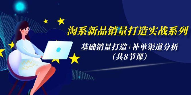 (9962期)淘系新品销量打造实战系列，基础销量打造+补单渠道分析(共8节课)-南友云赚