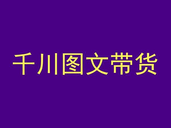 千川图文带货，测品+认知+实操+学员问题，抖音千川教程投放教程-南友云赚