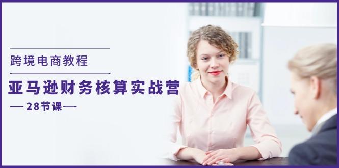 跨境电商教程：亚马逊-财务核算实战营(28节课-南友云赚