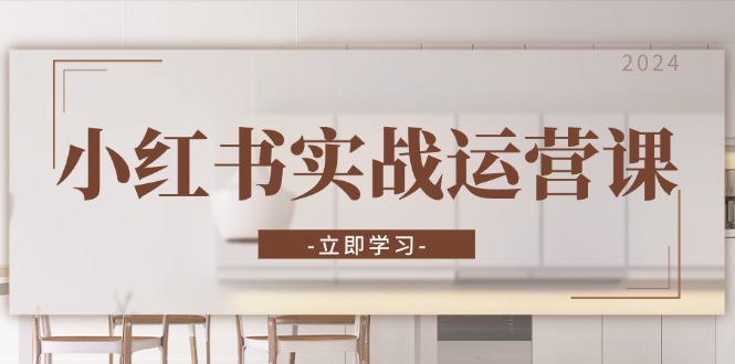 小红书实战运营课：从开通店铺到直播话术，打造爆款笔记与高效直播-南友云赚