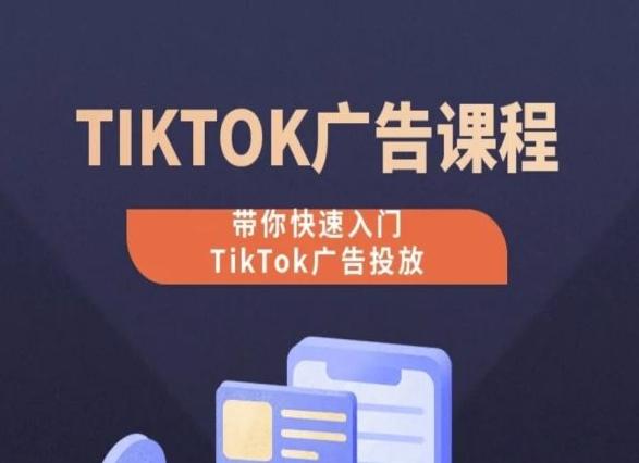 TikTok广告投放课程，从0-1实操课，带你快速入门TikTok广告投放-南友云赚