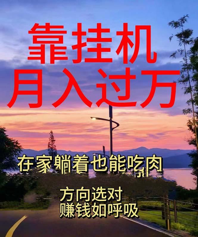 靠挂机，日入1000+，躺着也能吃肉，电脑手机都可挂-南友云赚