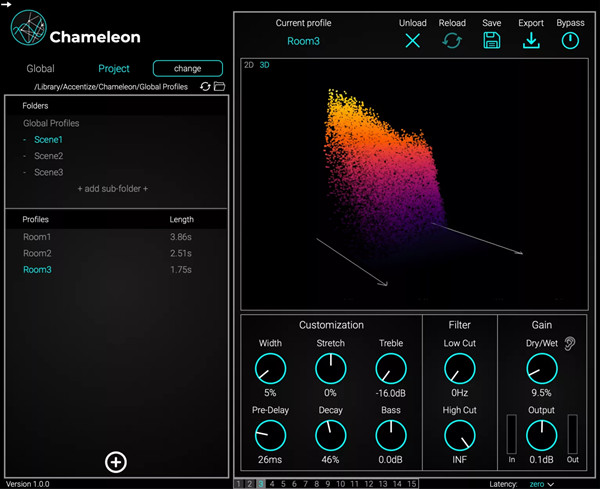 Accentize Chameleon(智能音频插件) v2.1.1 免费版-南友云赚