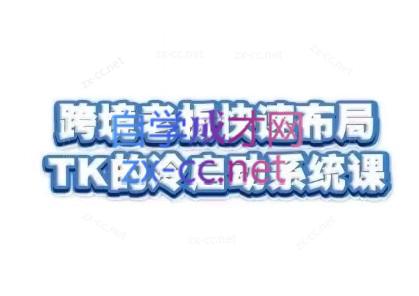 随新索创·跨境老板快速布局TikTok的冷启动系统课-南友云赚