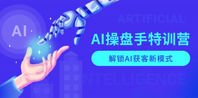 AI-操盘手特训营，解锁AI获客新模式，全面掌握AI商业应用与提示词技巧-南友云赚