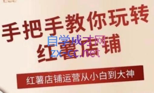 海燕老师·2024手把手教你玩转红薯店铺-南友云赚
