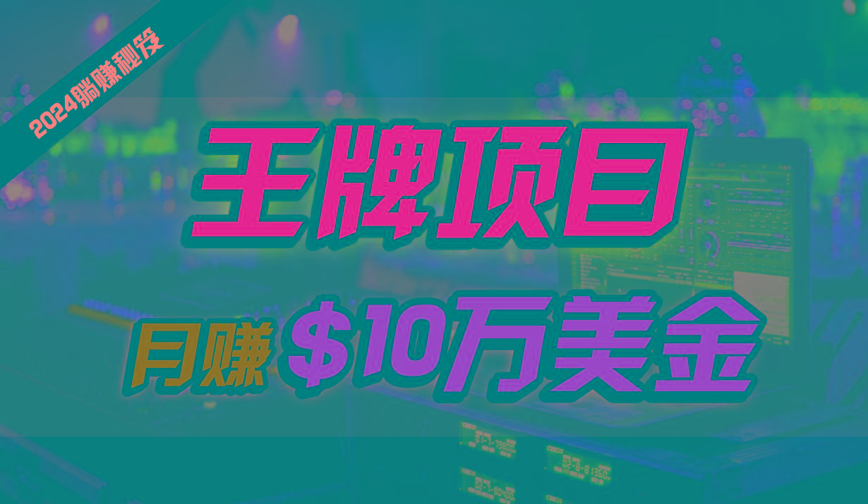 王牌项目月入10W美金，2024最新国外挂机撸U项目，全程无人值守，可批量放大！-南友云赚