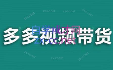 老贺·拼多多视频带货(更新至2024)-南友云赚