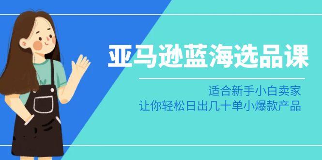 亚马逊-蓝海选品课：适合新手小白卖家，让你轻松日出几十单小爆款产品-南友云赚