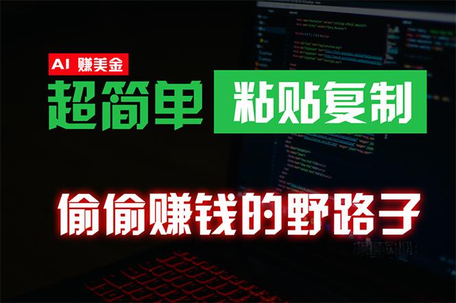 (10044期)偷偷赚钱野路子，0成本海外淘金，无脑粘贴复制 稳定且超简单 适合副业兼职-南友云赚
