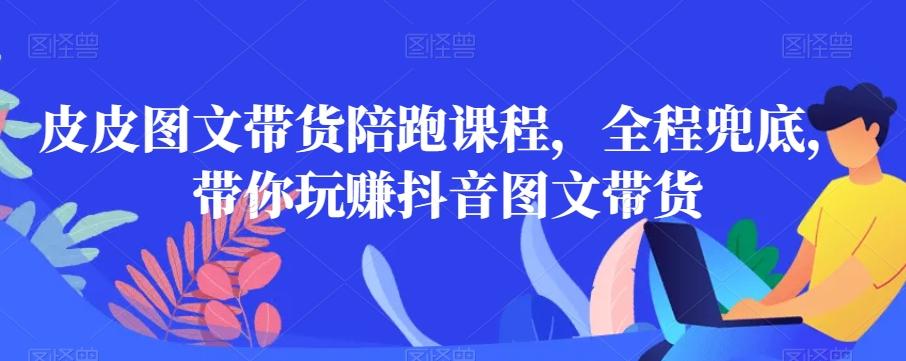 皮皮图文带货陪跑课程，全程兜底，带你玩赚抖音图文带货-南友云赚