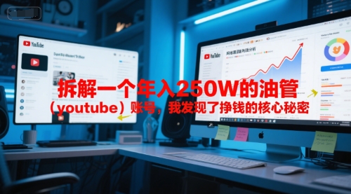 付费文章：拆解一个年入250W的油管(youtube)账号，我发现了挣钱的核心秘密-南友云赚