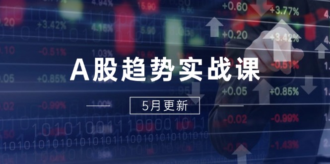 A股趋势实战课：主力动向+政策红利，2025全年策略5月更新-南友云赚