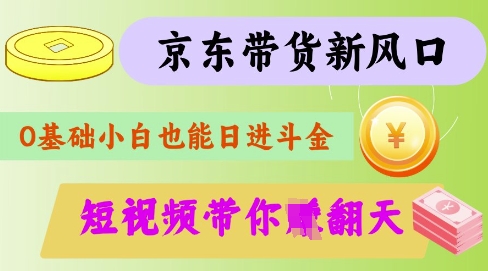 最新京东短视频带货代运营秘籍，轻松躺挣【揭秘】-南友云赚