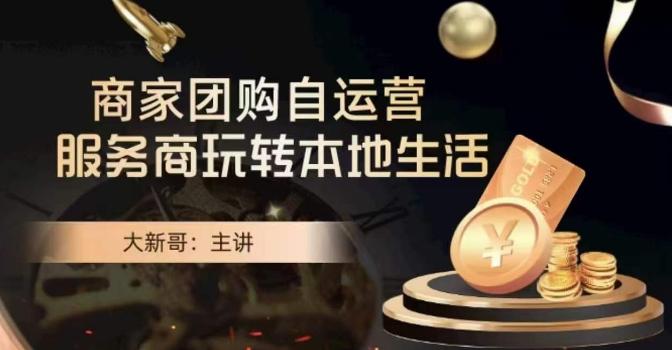大新哥·商家团购自运营-玩转本地生活-南友云赚