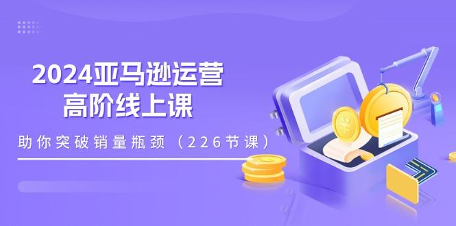 2024亚马逊运营-高阶线上课，助你突破销量瓶颈(228节课-南友云赚