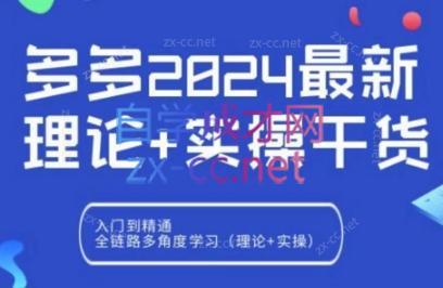 拼多多2024最新规则理论结合实际的干货-南友云赚