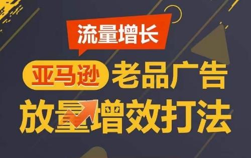 流量增长 亚马逊老品广告放量增效打法，短期内广告销量翻倍-南友云赚