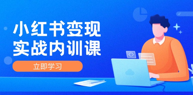 小红书变现实战内训课，0-1实现小红书-IP变现 底层逻辑/实战方法/训练结合-南友云赚