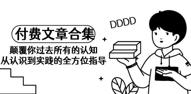 (9646期)《某公众号付费文章合集》颠覆你过去所有的认知 从认识到实践的全方位指导-南友云赚