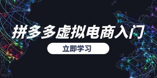 拼多多虚拟电商入门，精准选品方法论，无货源模式起盘技巧-南友云赚