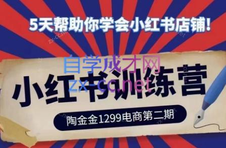 陶金金·小红书训练营(第二期)-南友云赚