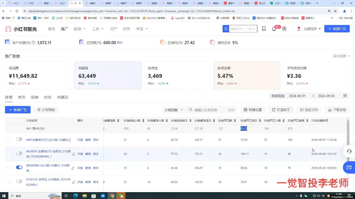 李老师·小红书运营投流，0基础实战教学-南友云赚